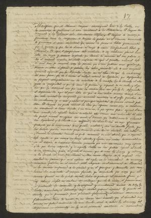 Primary view of [Manifest from the Mexican Congress]