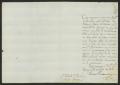 Thumbnail image of item number 3 in: '[Message from Juan Echeandía to a Laredo Alcalde, July 12, 1815]'.