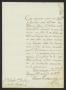 Primary view of [Message from Juan Echeandía to a Laredo Alcalde, July 12, 1815]