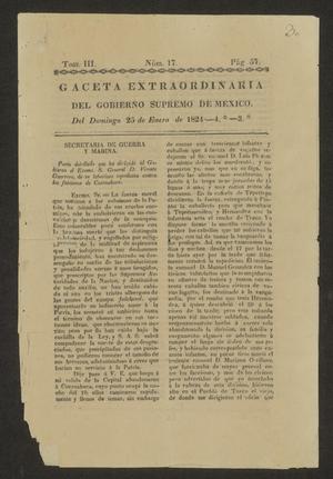 Primary view of object titled '[Printed Issue of the Gazette]'.