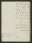 Thumbnail image of item number 2 in: '[Letter from Juan de Martínez to the Laredo Alcalde, March 7, 1826]'.