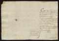 Thumbnail image of item number 3 in: '[Letter from José Antonio Benites to José Francisco de la Garza, May 13, 1818]'.