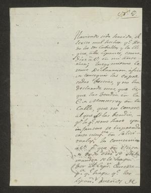 Primary view of object titled '[Letter from José Antonio de Cuellar to the Laredo Alcalde, June 30, 1826]'.
