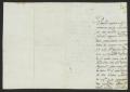 Thumbnail image of item number 3 in: '[Message from Ramón Perea to José María Tovar, June 20, 1815]'.