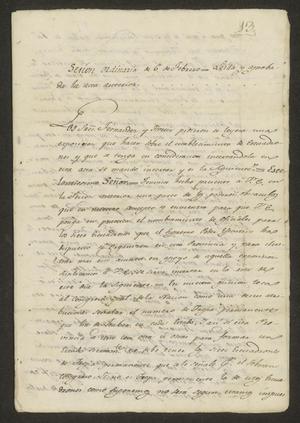 Primary view of object titled '[Copy of Minutes of the Provincial Assembly]'.