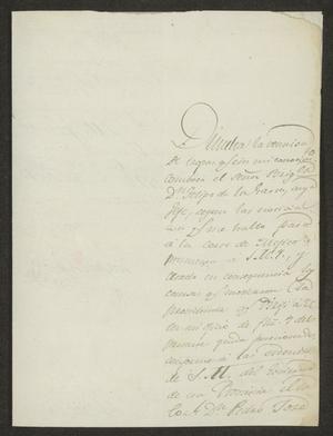 [Letter from Gaspar López to the Laredo Ayuntamiento, October 16, 1822]