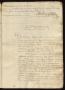Thumbnail image of item number 3 in: '[Documents Pertaining to a Court Case Against Ildefonso Ramón]'.