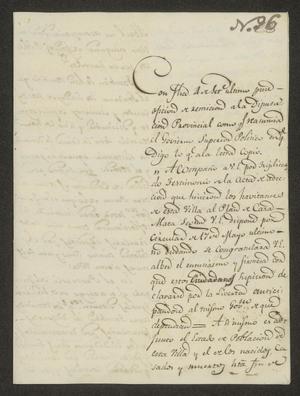 [Letter from José María Tovar to José Francisco de la Garza, February 12, 1824]