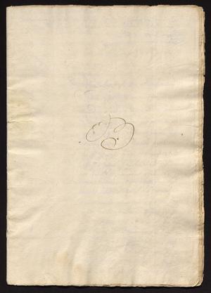 Primary view of [Documents for a Case between Gabriel de Tovar and Rafael López de Oropeza]