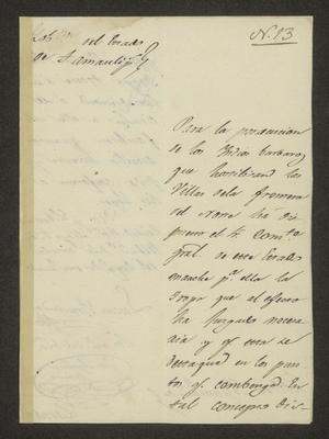 Primary view of object titled '[Letter from Lucas Fernández to the Laredo Ayuntamiento, May 23, 1826]'.