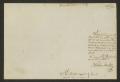 Thumbnail image of item number 3 in: '[Letter from Nicasio Sánchez to the Alcalde of Laredo, December 19, 1826]'.