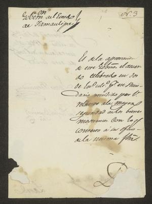 [Letter from Lucas Fernández to the Laredo Alcalde, March 17, 1826]
