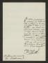 Thumbnail image of item number 1 in: '[Letter from Felipe de la Garza to the Mayor of Laredo, September 17, 1822]'.