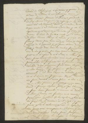 Primary view of [Correspondence between Francisco de la Garza and Alberto Maynez]