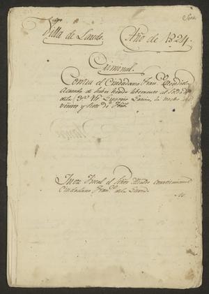 [Proceedings of the Case of Francisco Mendiola]