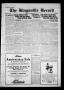 Newspaper: The Kingsville Record (Kingsville, Tex.), Vol. 20, No. 40, Ed. 1 Wedn…