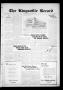 Newspaper: The Kingsville Record (Kingsville, Tex.), Vol. 20, No. 19, Ed. 1 Wedn…