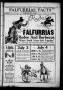 Primary view of Falfurrias Facts (Falfurrias, Tex.), Vol. 32, No. 2, Ed. 1 Friday, June 24, 1938