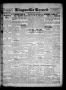 Thumbnail image of item number 1 in: 'Kingsville Record (Kingsville, Tex.), Vol. 22, No. 47, Ed. 1 Wednesday, July 9, 1930'.