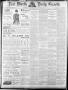 Thumbnail image of item number 1 in: 'Fort Worth Daily Gazette. (Fort Worth, Tex.), Vol. 14, No. 333, Ed. 1, Thursday, September 11, 1890'.
