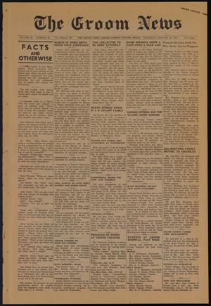 The Groom News (Groom, Tex.), Vol. 29, No. 46, Ed. 1 Thursday, January 13, 1955