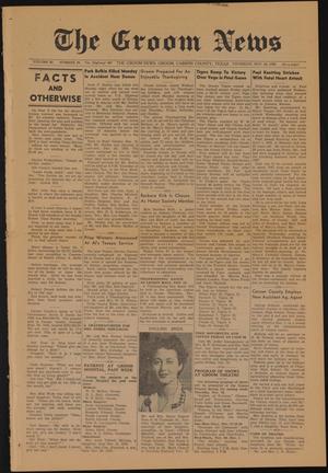 The Groom News (Groom, Tex.), Vol. 30, No. 39, Ed. 1 Thursday, November 24, 1955