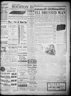 The Houston Daily Post (Houston, Tex.), Vol. XVIITH YEAR, No. 9, Ed. 1, Sunday, April 13, 1902