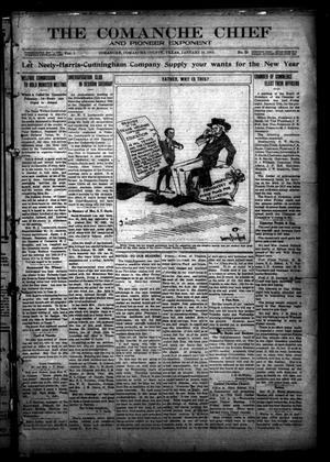 The Comanche Chief and Pioneer Exponent (Comanche, Tex.), Vol. 1, No. 20, Ed. 1 Friday, January 24, 1913