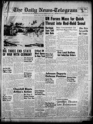 The Daily News-Telegram (Sulphur Springs, Tex.), Vol. 52, No. 224, Ed. 1 Tuesday, September 19, 1950
