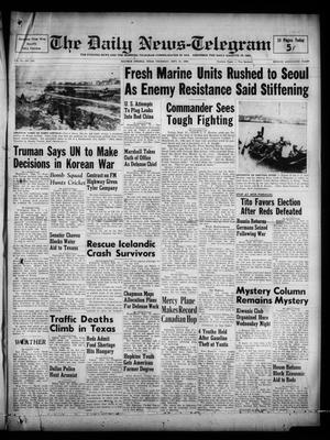 The Daily News-Telegram (Sulphur Springs, Tex.), Vol. 52, No. 226, Ed. 1 Thursday, September 21, 1950