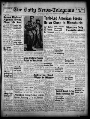 The Daily News-Telegram (Sulphur Springs, Tex.), Vol. 52, No. 277, Ed. 1 Monday, November 20, 1950
