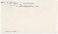 Thumbnail image of item number 2 in: '[Envelope from Addison Hoof to Jacqueline Cochran, September 20, 1971]'.
