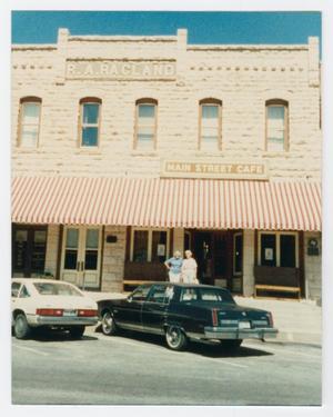 Primary view of object titled '[Main Street Cafe in Sweetwater, Texas]'.
