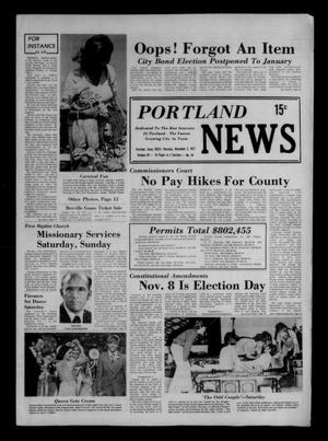 Portland News (Portland, Tex.), Vol. 12, No. 44, Ed. 1 Thursday, November 3, 1977