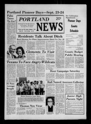 Primary view of object titled 'Portland News (Portland, Tex.), Vol. 13, No. 38, Ed. 1 Thursday, September 21, 1978'.