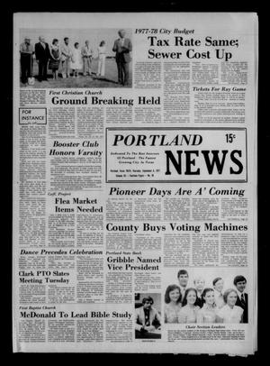 Portland News (Portland, Tex.), Vol. 12, No. 36, Ed. 1 Thursday, September 8, 1977