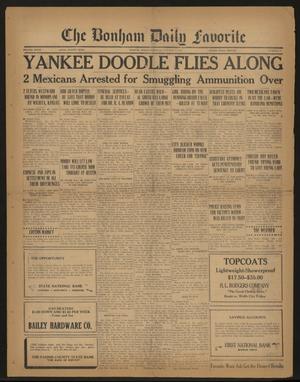 The Bonham Daily Favorite (Bonham, Tex.), Vol. 36, No. 97, Ed. 1 Thursday, October 25, 1928