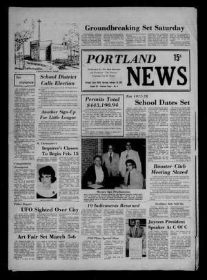 Portland News (Portland, Tex.), Vol. 12, No. 6, Ed. 1 Thursday, February 10, 1977