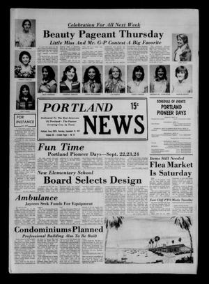 Primary view of object titled 'Portland News (Portland, Tex.), Vol. 12, No. 37, Ed. 1 Thursday, September 15, 1977'.