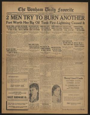 The Bonham Daily Favorite (Bonham, Tex.), Vol. 36, No. 94, Ed. 1 Monday, October 22, 1928