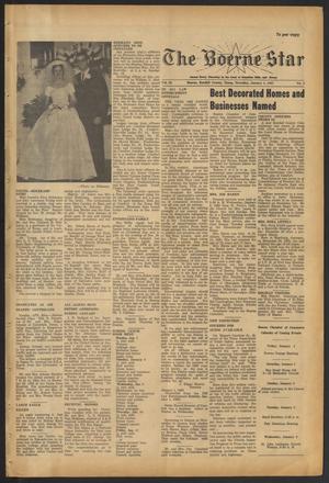 The Boerne Star (Boerne, Tex.), Vol. 58, No. 5, Ed. 1 Thursday, January 3, 1963