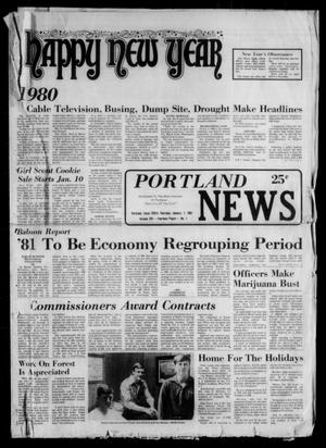 Primary view of object titled 'Portland News (Portland, Tex.), Vol. 16, No. 1, Ed. 1 Thursday, January 1, 1981'.