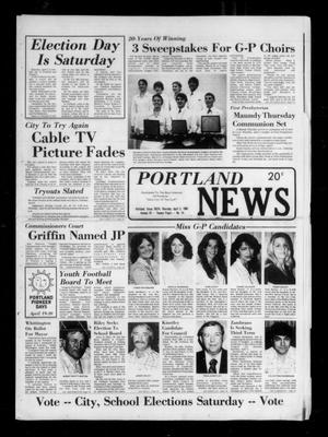 Primary view of object titled 'Portland News (Portland, Tex.), Vol. 15, No. 14, Ed. 1 Thursday, April 3, 1980'.