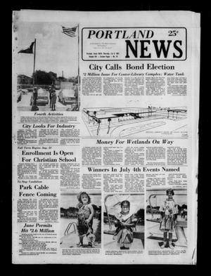 Primary view of object titled 'Portland News (Portland, Tex.), Vol. 16, No. 28, Ed. 1 Thursday, July 9, 1981'.