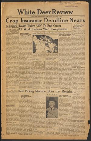 White Deer Review (White Deer, Tex.), Vol. 16, No. 29, Ed. 1 Friday, September 29, 1939
