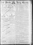 Primary view of Fort Worth Daily Gazette. (Fort Worth, Tex.), Vol. 13, No. 283, Ed. 1, Sunday, July 21, 1889