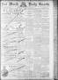 Primary view of Fort Worth Daily Gazette. (Fort Worth, Tex.), Vol. 13, No. 284, Ed. 1, Monday, July 22, 1889
