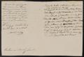 Thumbnail image of item number 2 in: '[Letter from Trinidad Vela to the Laredo Justice of the Peace, March 9, 1841]'.