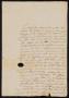 Primary view of [Letter from Miguel Benavides to the Laredo Justice of the Peace, April 24, 1840]