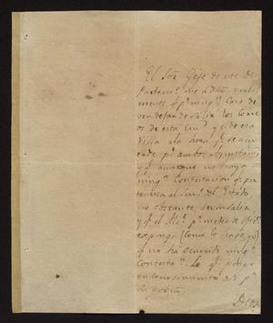 [Letter from José María González to the Laredo Alcalde, December 21, 1829]
